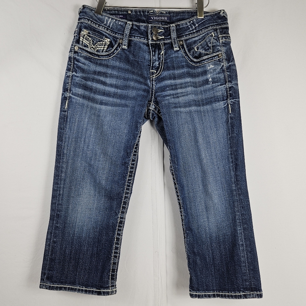 Vigoss The Chelsea capri jeans size 5